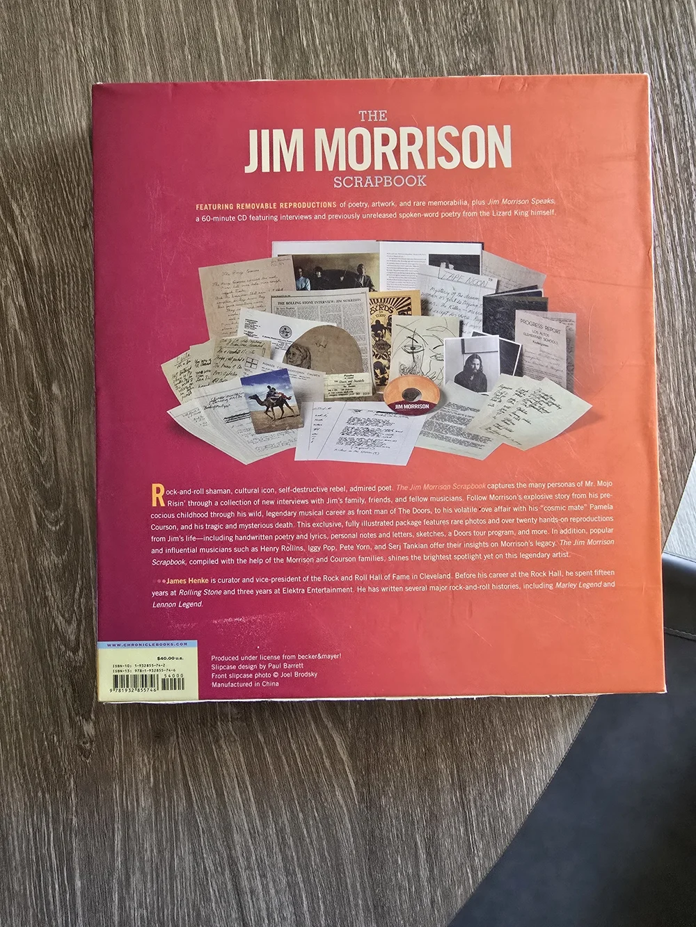 The Jim Morrison Scrapbook (Complete with Slipcase & CD) – The Doors